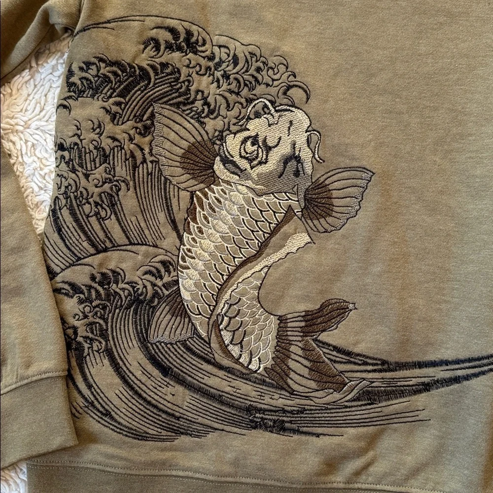 Blind Rooster Men's Olive Green sweatshirt size M